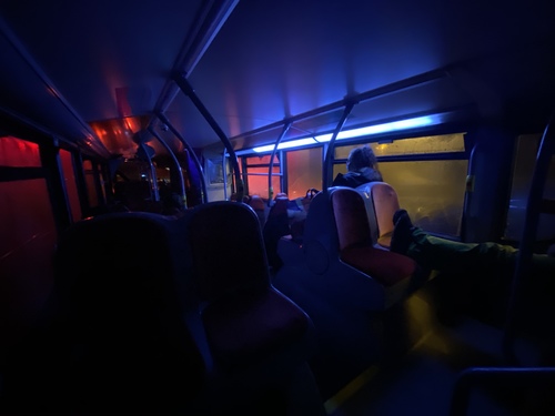 Early bus during Covid 19