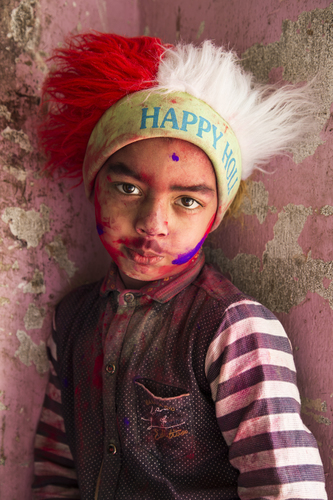 Happy Holi Kid