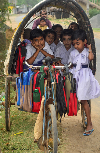 Rural School Rickshaw