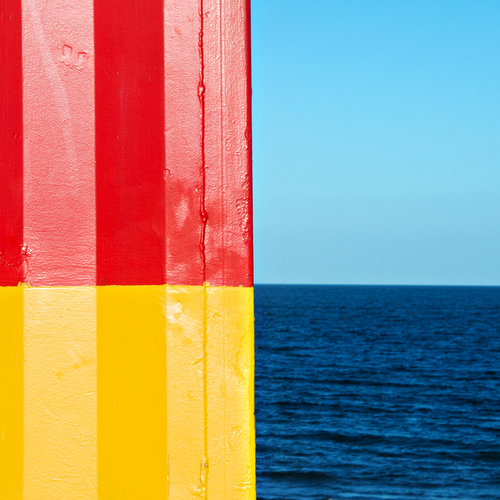 Mondrian by the Sea