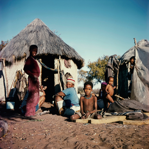 Bushmen Family, Namibia