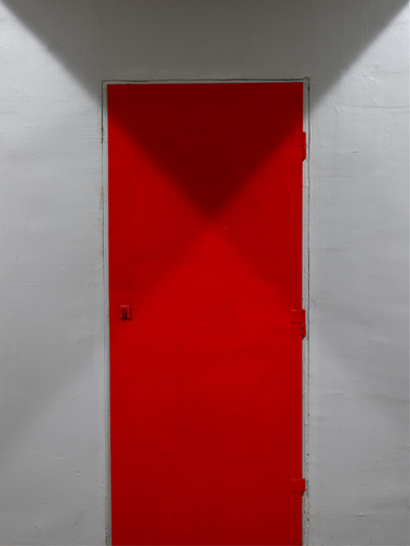 The red door