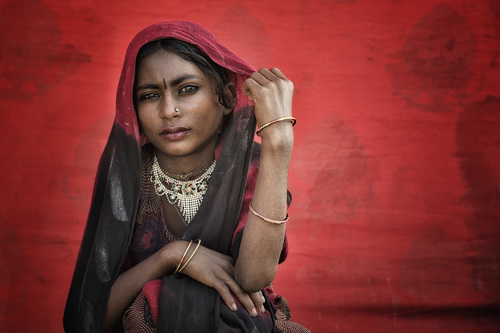 Gypsy at the Pushkar