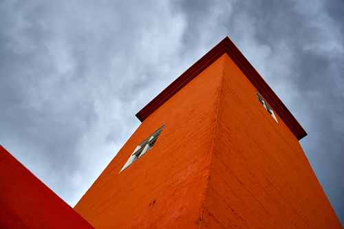orange tower