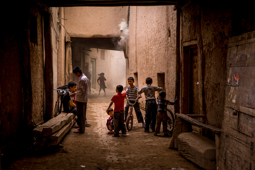 Youth in Kashgar's Old Town