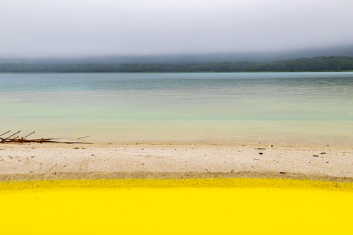 Yellow and lake