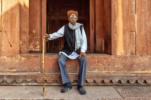 Guide, Fatehpur Slkri, India
