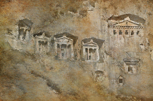 Dalyan Lycian Tombs