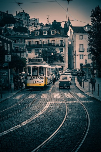 Mythical Lisbon tramway