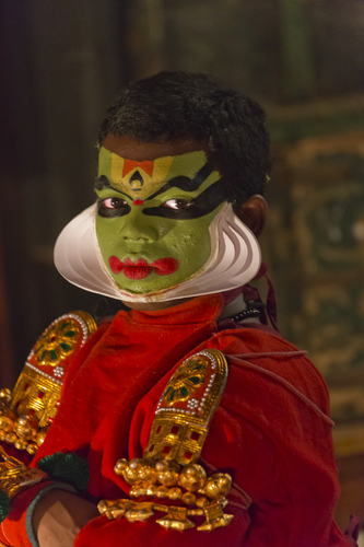 Portrait of a Kathakali Actor