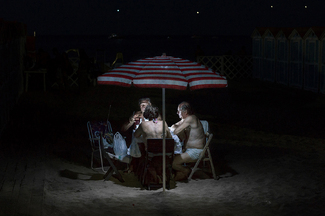 Mondello beach during the night Color Awards Winners and Nominees