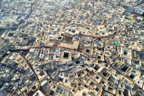 Marrakech Houses Aerial