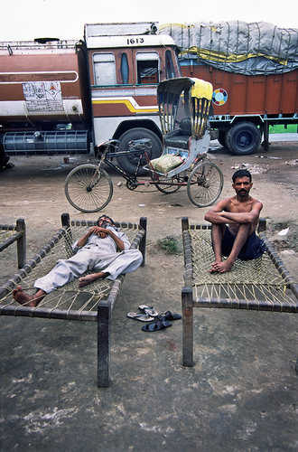 Truck Stop, West Bengal, India