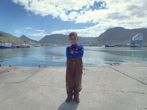 Child in Hangberg.  A Portrait of a Colored Community (2)