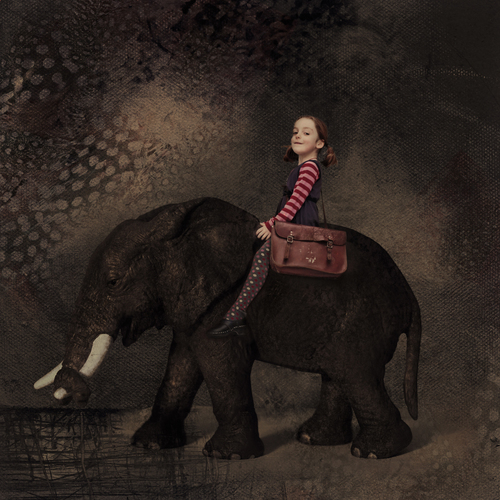 Nilah and the elephant