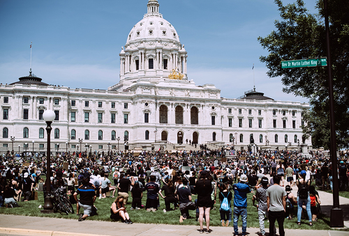 MN State Capitol Protests After Death of George Floyd