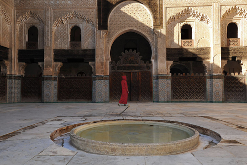 Madrasa in Fez Morocco