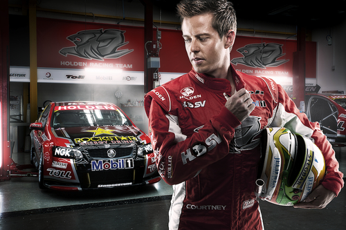 James Courtney from Holden Racing