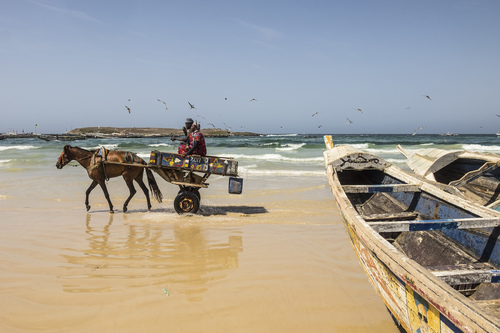 Yoff Fishing Beach, Dakar, Senegal