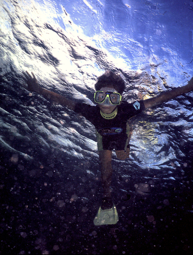 Young Filipino Diver