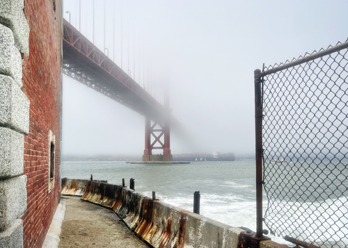 Fort Point Foggy Day