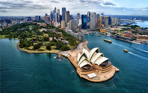 Sydney Harbour Aerial 2
