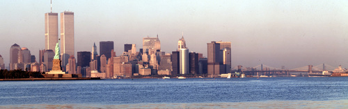 World Trade Center & Statue of Liberty