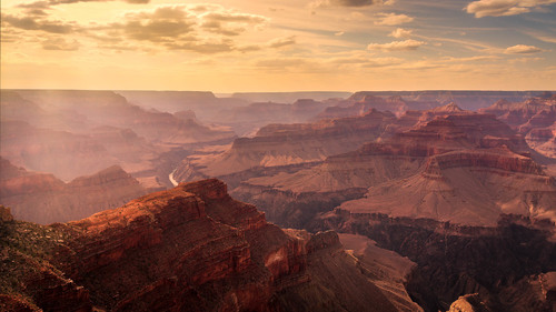 Sunset by the Grand Canyon