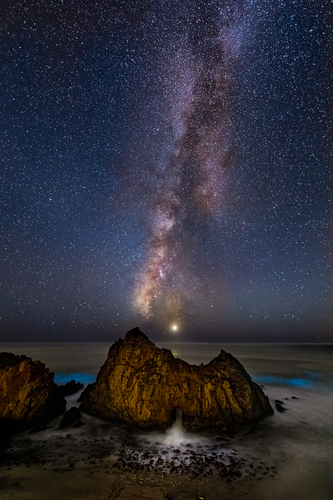 Pfeiffer Beach Milky Way