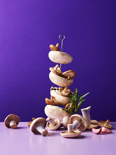Mushrooms, garlic and tarragon
