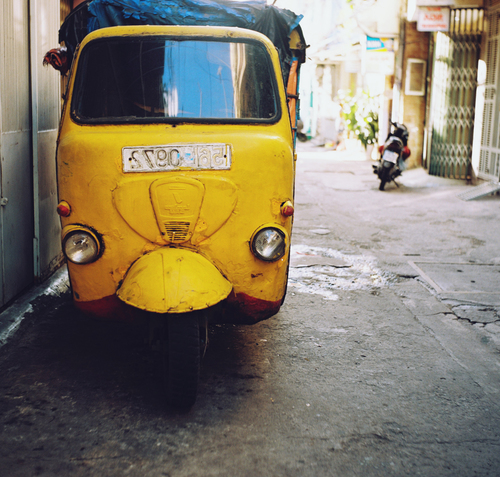 Yellow Vehicle