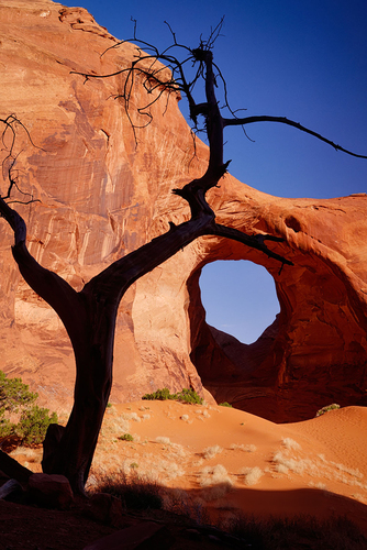 Ear of The Wind Arch, Monument Valley, Arizona
