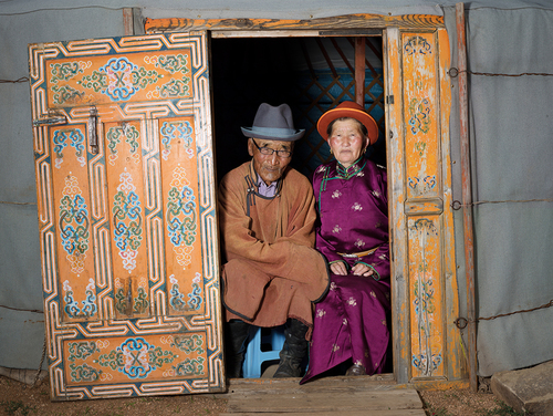 Mongolian Couple