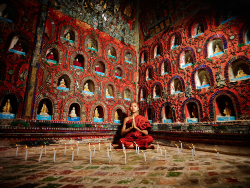 Praying in the Monastery