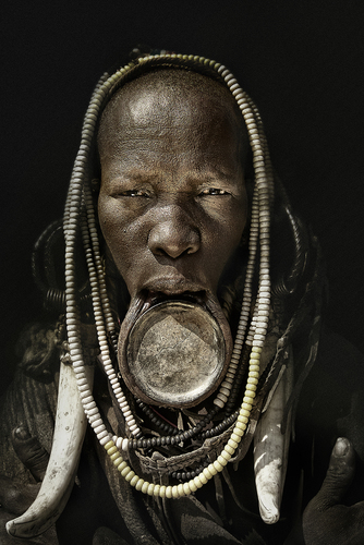 Portrait of the Mursi Tribe