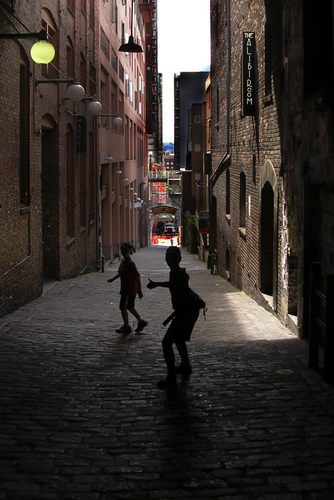 Post Alley Silhouettes