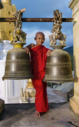 Monk In Bells