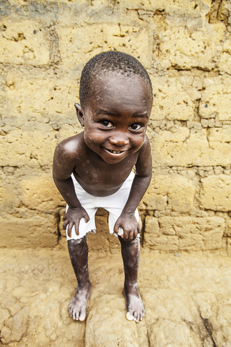 Boy In White Shorts, Angola
