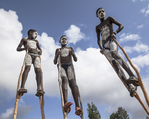 Stilt Walkers Ethiopia